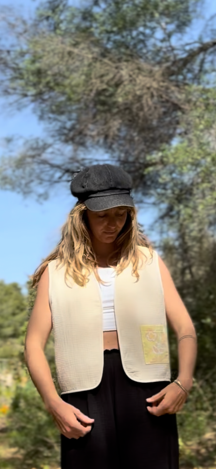 The Dreamer reversible waistcoat • mellow yellow